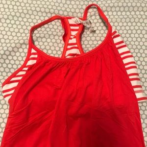 Lululemon Tank with built in Sports bra Size 10